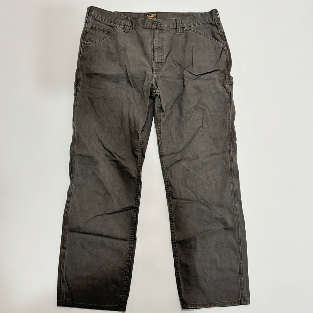 CE Schmidt Workwear Carpenter Jeans Men's Thick Canvas Work Pants 42 X 34